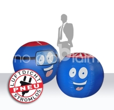 luftdichter Riesenball / Eventball / push ball - payback