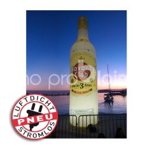 riesige aufblasbare luftdichte Flasche - Pneu Flasche Havana Club