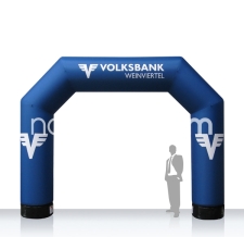 Start- & Zielbogen aufblasbar Bogen MAX Volksbank
