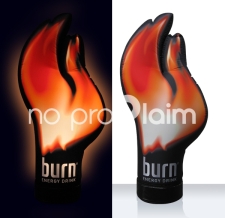 Aufblasbare Werbemittel - Special MAX - Burn Energy Flamme