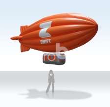 Heliumzeppelin - Sonderform Zwift