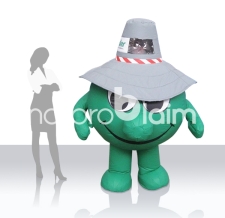 aufblasbares Maskottchen Kostüm - Walker Tiroler Versicherung