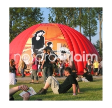 Aufblasbarer Airshelter, Iglu - Zelt - Musikfestival